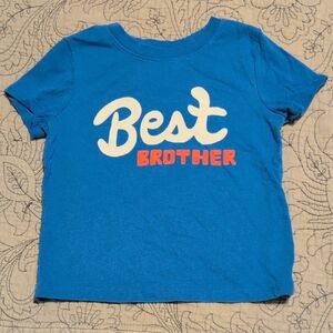 Cat & Jack Blue 'Best Brother' T-Shirt